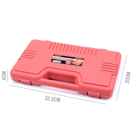 Professional 10-Piece Valve Spring Compressor Tool Kit with Adaptors, C Clamp, and Case for Engine Repair