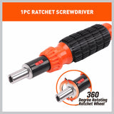 Comprehensive 83-Piece Magnetic Screwdriver Bit Set - Includes Security Bits, Ratchet Screwdriver, and Sockets for Versatile Use