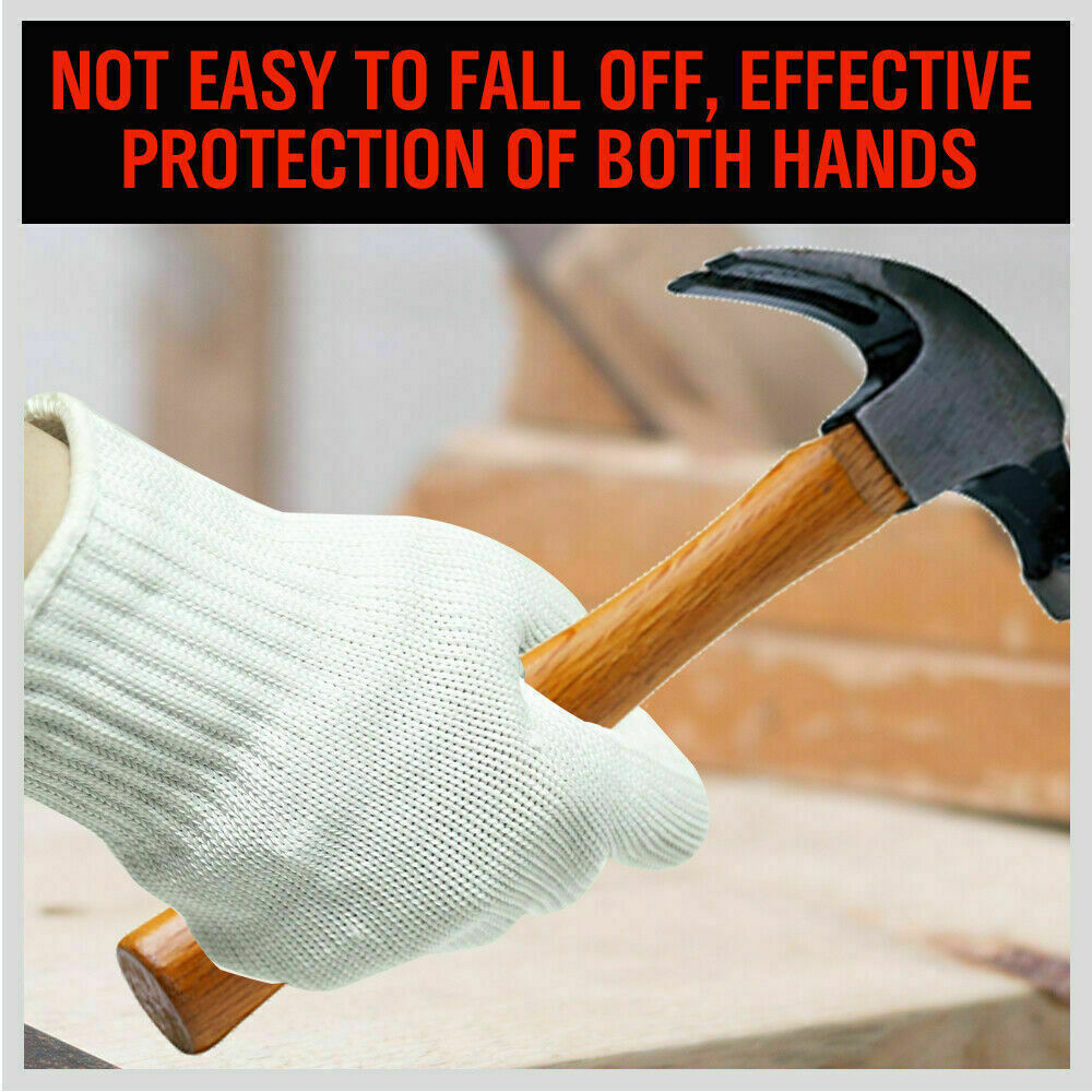 Pair of Level 5 Cut Resistant Gloves, designed for maximum safety in kitchens and butcher shops. Flexible, durable, and easy to clean, with extended cuff for enhanced wrist protection