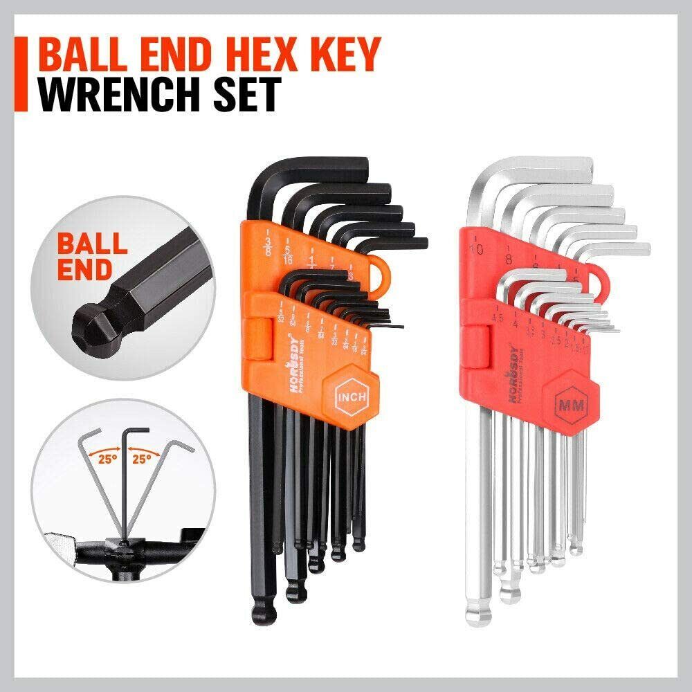 48-Piece Ratchet Wrench and Hex Key Set. Durable, efficient ratcheting. Precise and versatile. Comes with rolling pouch.