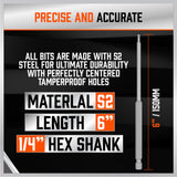 Comprehensive 32-Piece Screwdriver Bit Set with Extended Reach for Power Tools