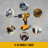 10-Piece Magnetic Extension Socket Drill Bit Holders with Universal 1/4" Hex Shanks for Secure Bit Retention