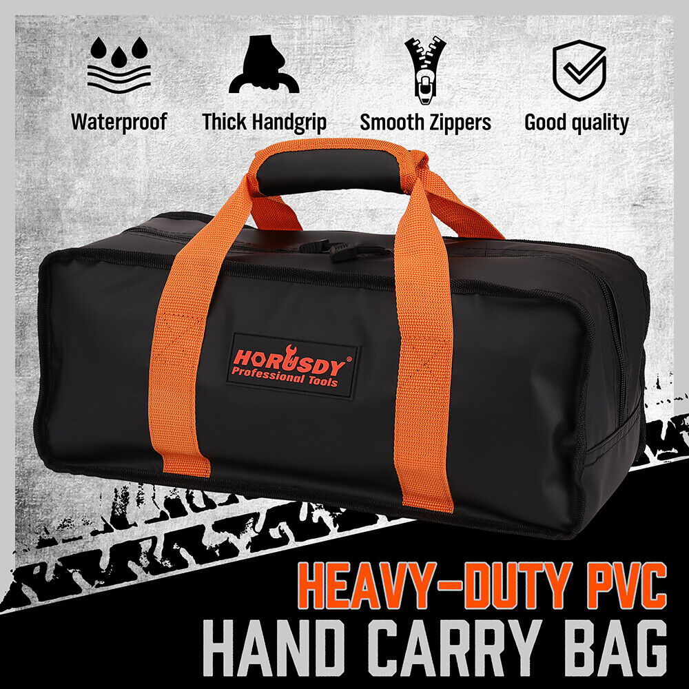 HORUSDY 20FT Heavy Duty Tow Rope, 6.1M Length, 48000 LBS Break Strength, Nylon N66 Kinetic Recovery Snatch Strap, Ideal for Off-Road Vehicle Recovery, with Durable Storage Bag