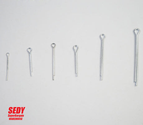 Extensive 555-Piece Cotter Pin Assortment Kit with Various Sizes - Ideal for Securing Mechanisms in Handy Storage Case