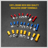 Assorted Set of 400Pc Electrical Terminal Kit with Various Connectors