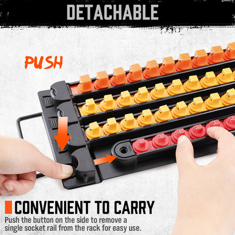 Swivel Socket Organizer Tray with Sockets