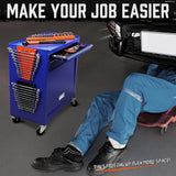 Durable HORUSDY Magnetic Wrench Organizers, 2-Pack, Capable of Holding 24 Wrenches, with Strong Rare-Earth Magnets