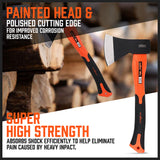 Ultralight Axe with Fiberglass Handle