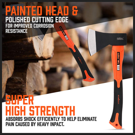 Ultralight Axe with Fiberglass Handle