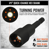 HORUSDY 47-Piece Magnetic Nut Driver Set - Versatile Drill Bits and Extensions with Durable Chromium Vanadium Steel Construction