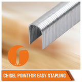 Box of 3000 Silver U-Type Staples, 12mm Depth for Stapler Gun, Woodworking Essentials