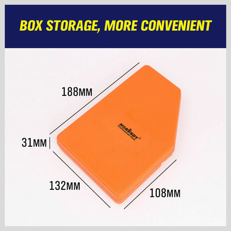 31-Piece Hex Key Set with T-Handle. Durable construction. Comprehensive metric and imperial sizes. Includes carrying case.