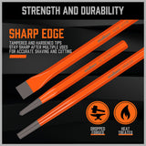 Comprehensive 28-Piece Punch and Chisel Tool Set in Chrome Vanadium Steel