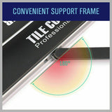 Professional 600mm Manual Tile Cutter with Laser Guide - Features Titanium Cutting Wheel, Non-Slip Bed, and Adjustable Table