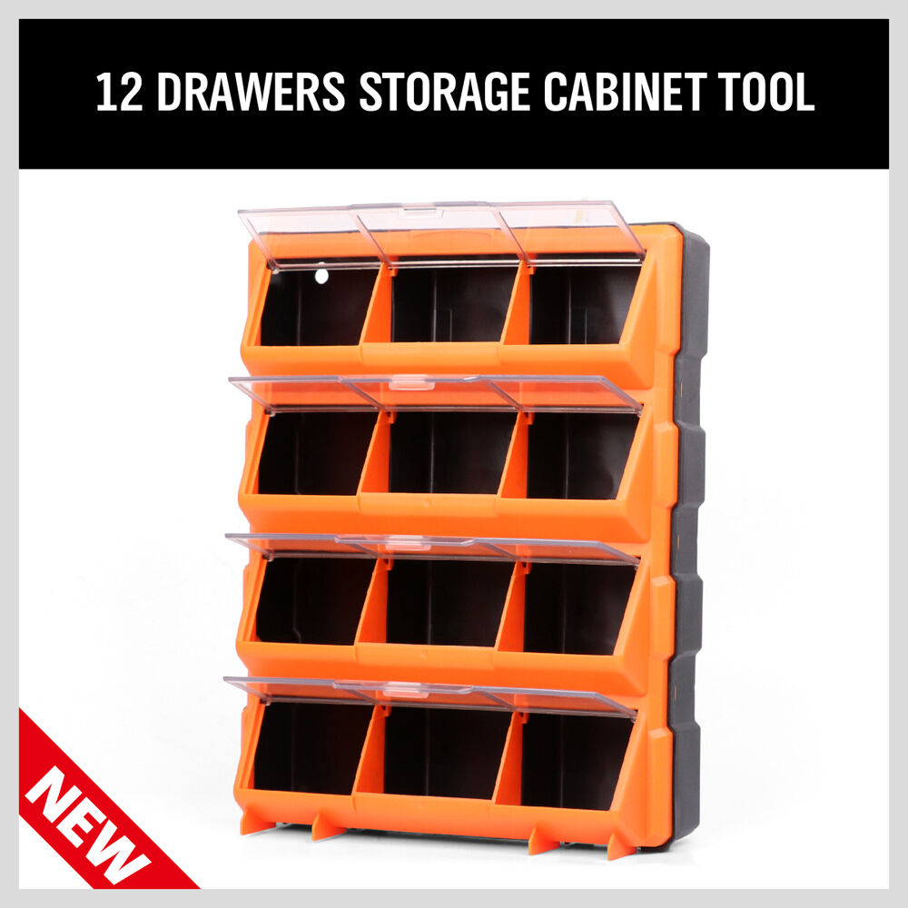 Versatile 12-60 Drawer Storage Cabinet Tool Box for Organizing Art Supplies, Tools, and Sewing Items