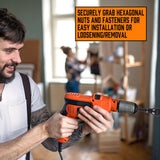 Complete 12-Piece Metric and Imperial Magnetic Nut Driver Set for Quick and Secure Fastening