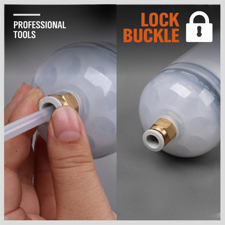 500cc Reliable Manual Fluid Extractor Pump - Versatile, durable, and safe for extracting and transferring fluids.