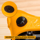 INGCO Welding Glasses with Flip Design, featuring Clear Inner and Colored Outer Lenses for Maximum Eye Safety