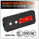 Compact and portable LED Light, perfect for camping, garage work, and auto repairs. Features a handy size of 175cm x 25cm x 73cm, equipped with two magnets for easy mounting, and powered by 9 LED lights for superior brightness.