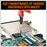 Versatile 26-Piece Precision Screwdriver Set with Magnetic Pickup Tool and Multiple Bit Types