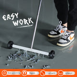 HORUSDY Magnetic Sweeper, 17-Inch Telescoping Design, 8.8Lbs Magnetic Force, Ideal for Construction Sites and Workshops