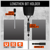 Comprehensive 34Pc Impact Screwdriver and Nut Driver Bit Set with Quick Release