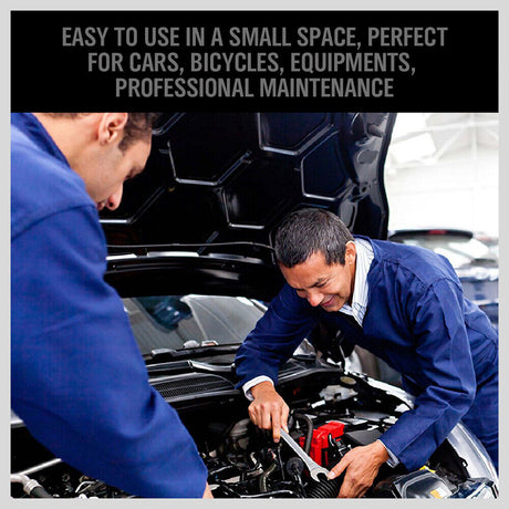 20-Piece Ratchet Spanner Set with Both Metric and Imperial Sizes, Chrome Vanadium Construction, Open End and Ring Wrenches