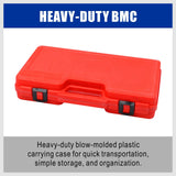 Comprehensive 9-Piece Hose Clamp Pliers Kit - Includes Swivel Jaw, Flat Band, Angled Pliers, and Additional Tools for Automotive Repair