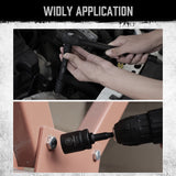 HORUSDY 24-Piece 1/2" Drive Impact Socket Set, Including SAE and Metric Sizes with Ratchet Handle and Extension Bar, Ideal for Diverse Applications