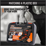 5Pc Oil Filter Wrench Set - Universal Swivel Grip Steel Belt Spanners for Efficient Filter Removal