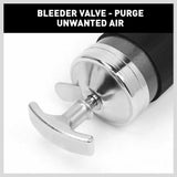 Robust 600cc Manual Grease Gun Kit - Includes Flexible Hose, Curved Extension Pipe, and 10000PSI Coupler for Efficient Lubrication