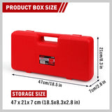 SEDY 9Pcs Inner Bearing Puller Set with Slide Hammer and Multiple Size Adapters for Internal Blind Hole Removal