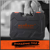 Durable 32-Piece Chrome Vanadium Steel Wrench Set with Mirror Polish Finish