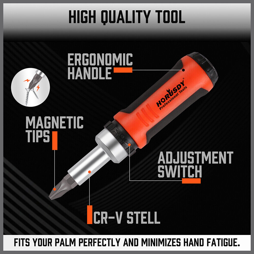 Comprehensive 45-Piece Precision Screwdriver Set with Ratchet Magnetic Driver, including a variety of sockets and bits for diverse applications