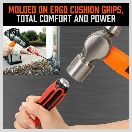 44-Piece Impact Screwdriver Set - Magnetic Hex Key and Torx Bits, high torque, color grip, durable construction.