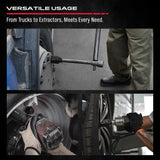 SEDY 8Pcs Deep Impact Socket Set with SAE Measurements and Adapter for Axle Nut Wrenches