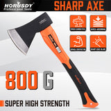 Ultralight Axe with Fiberglass Handle