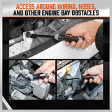 Versatile 5-Piece Pick, Hook, and Scraper Set - Ergonomic Design, CR-V Steel for Seals, Gaskets, and Detailed Work