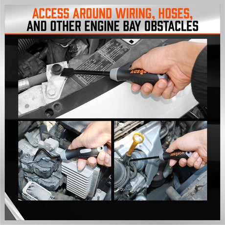 Versatile 5-Piece Pick, Hook, and Scraper Set - Ergonomic Design, CR-V Steel for Seals, Gaskets, and Detailed Work