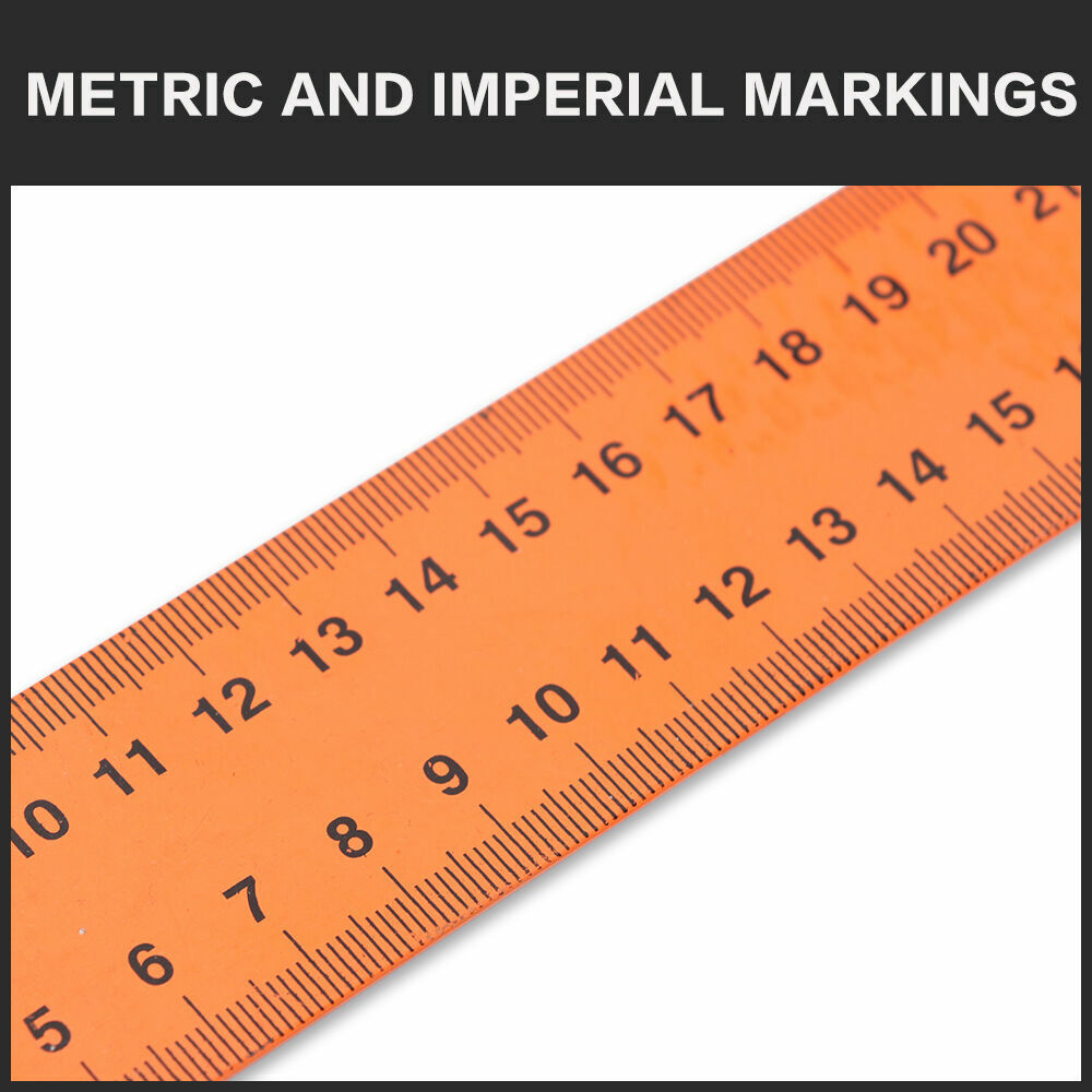 Durable 300mm Triangle Ruler with Etched Scales for Woodworking and Angle Measurement