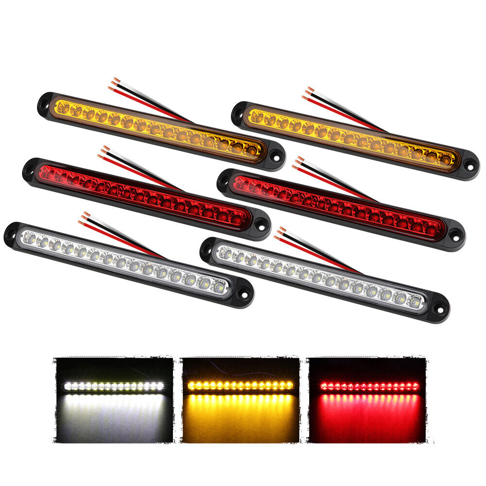 HORUSDY 6Pc 15 LED Tail Lights