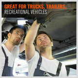 Compact and portable LED Light, perfect for camping, garage work, and auto repairs. Features a handy size of 175cm x 25cm x 73cm, equipped with two magnets for easy mounting, and powered by 9 LED lights for superior brightness.