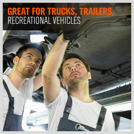 Compact and portable LED Light, perfect for camping, garage work, and auto repairs. Features a handy size of 175cm x 25cm x 73cm, equipped with two magnets for easy mounting, and powered by 9 LED lights for superior brightness.