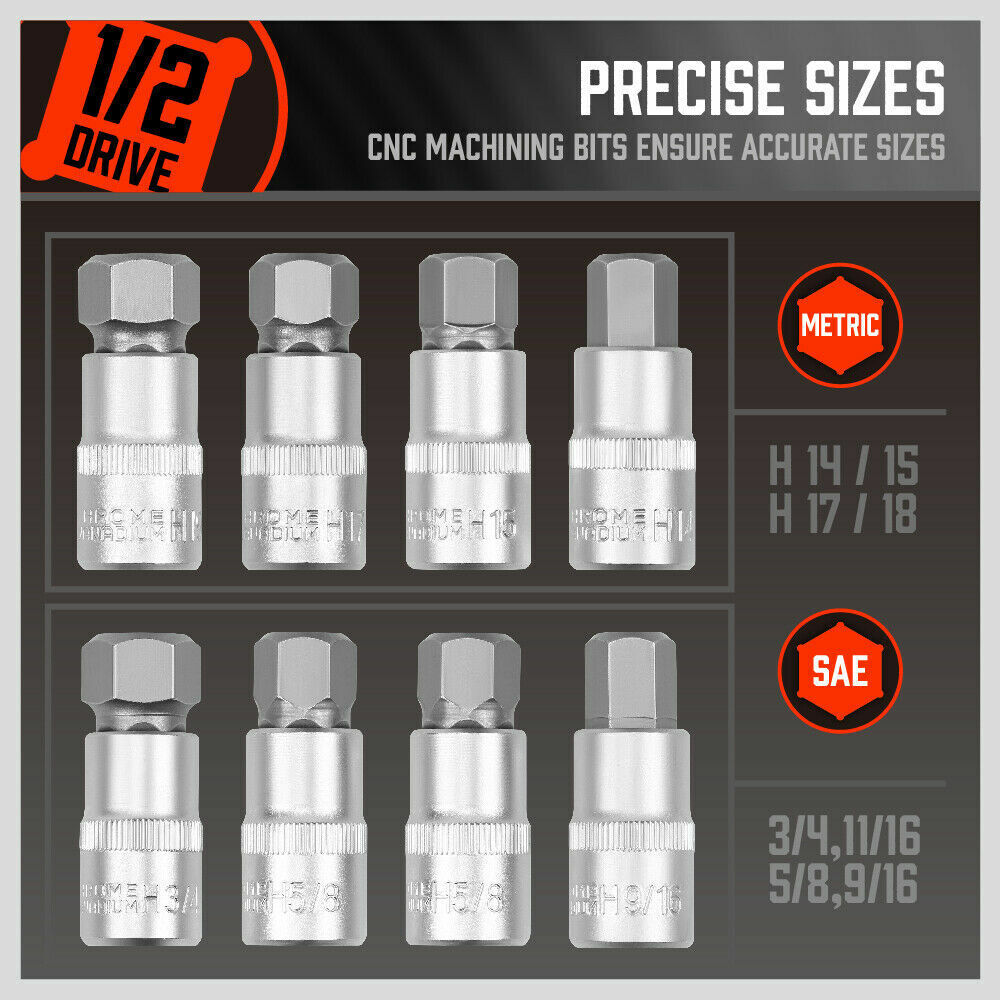 36-Piece Hex Bit Socket Set with S2 Steel Bits. Premium materials. Rugged strength. Versatile and organized. Ideal for repairs.