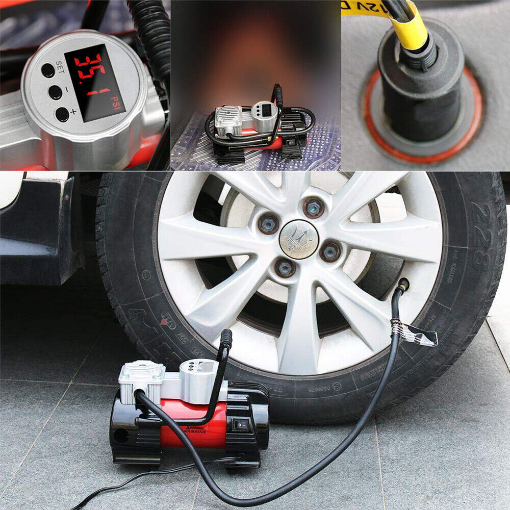 HORUSDY 180W Portable Air Compressor Pump with LED Display