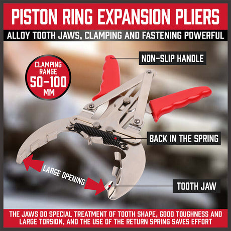 Auto Engine Piston Ring Compressor Tools