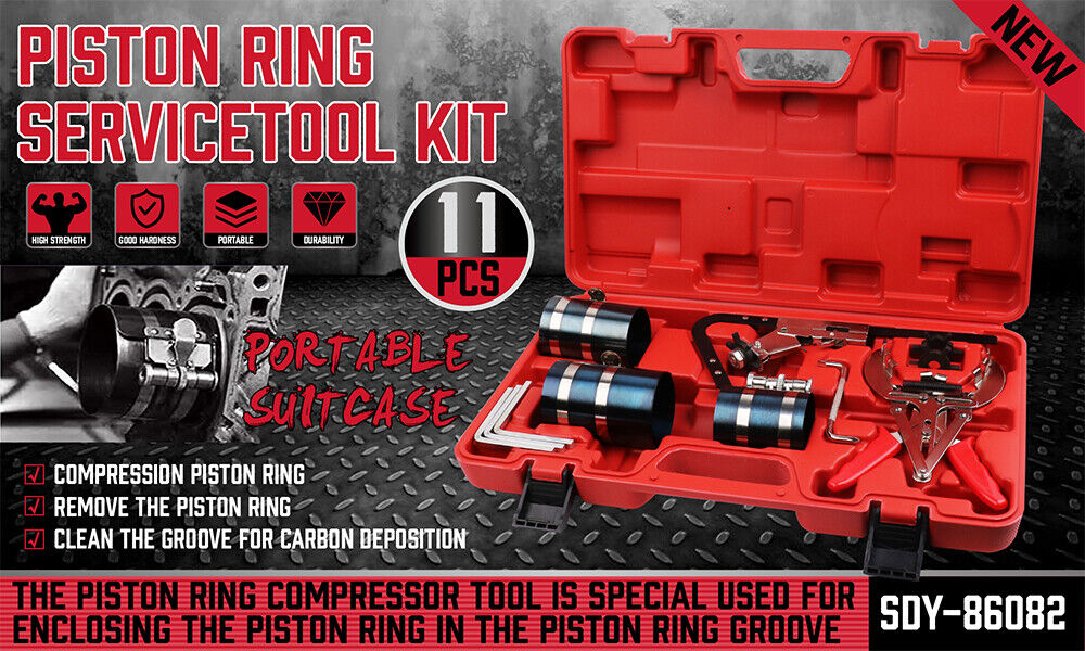 Auto Engine Piston Ring Compressor Tools