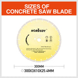 High-Quality 300mm Diamond Concrete Saw Blade for Efficient Masonry Cutting