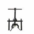 Sturdy steel 3-jaw pilot bearing puller for automotive flywheel, motorcycle wheel, and machinery bearings