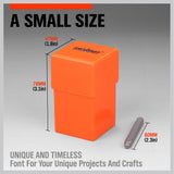 Durable 37Pcs 3mm Letter and Number Stamp Punch Set with Hardened Carbon Steel for DIY Projects on Various Surfaces